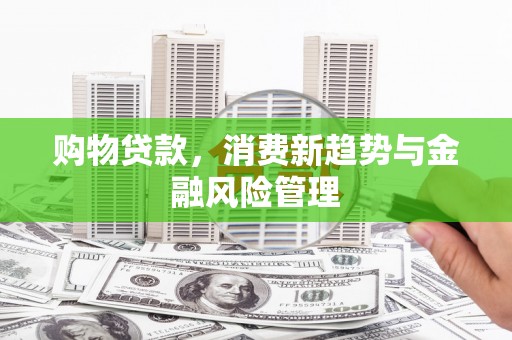 清镇购物贷款，消费新趋势与金融风险管理