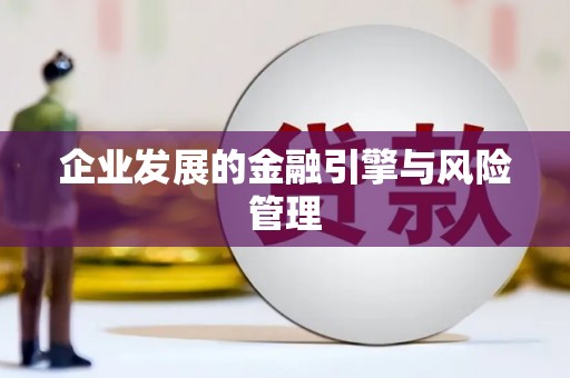 清镇企业发展的金融引擎与风险管理