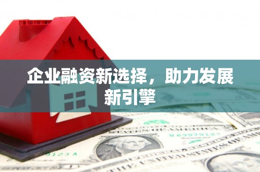 清镇企业融资新选择，助力发展新引擎