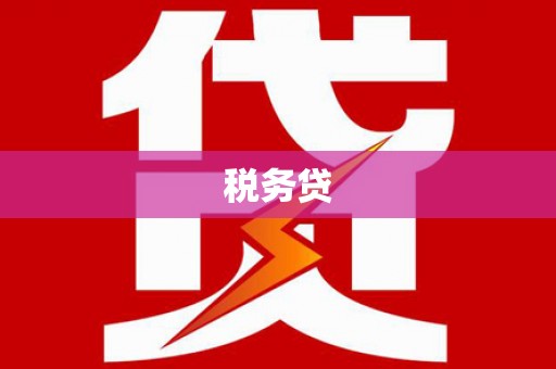清镇税务贷