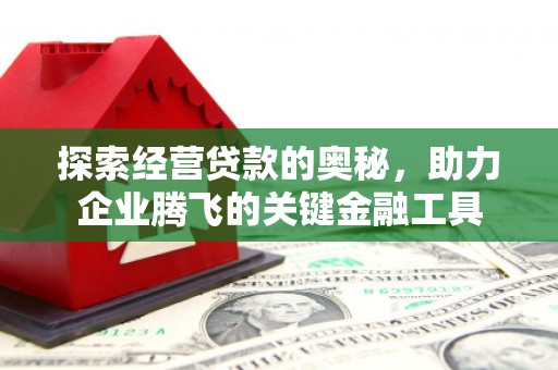清镇探索经营贷款的奥秘，助力企业腾飞的关键金融工具