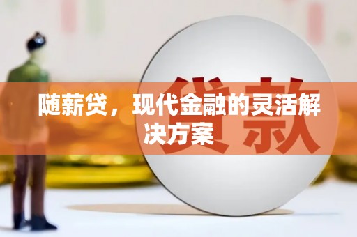清镇随薪贷，现代金融的灵活解决方案