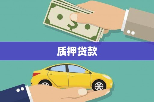 清镇质押贷款