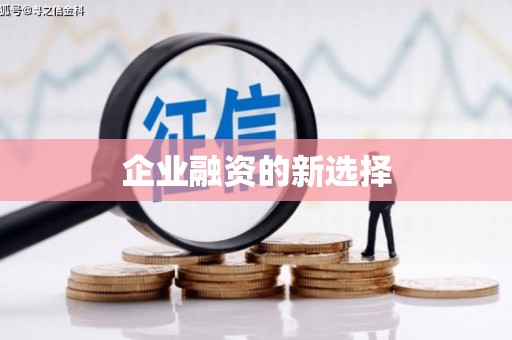 清镇企业融资的新选择