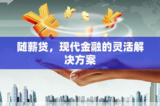 清镇随薪贷，现代金融的灵活解决方案