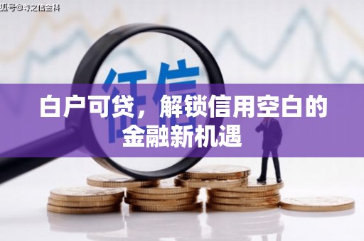 清镇白户可贷，解锁信用空白的金融新机遇