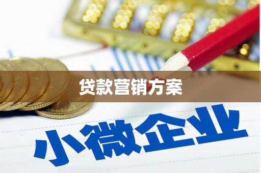 清镇贷款营销方案
