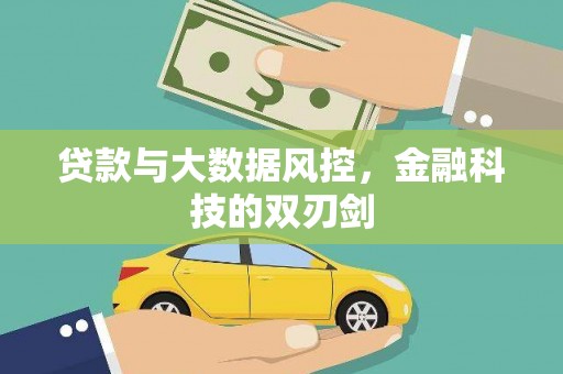 清镇贷款与大数据风控，金融科技的双刃剑