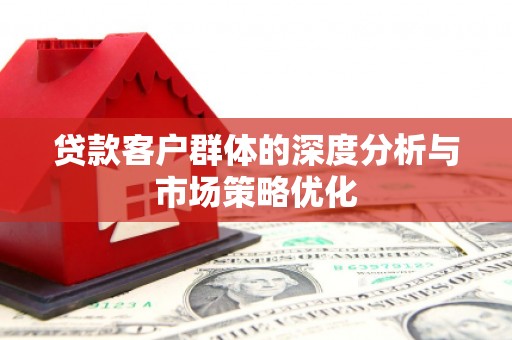 清镇贷款客户群体的深度分析与市场策略优化