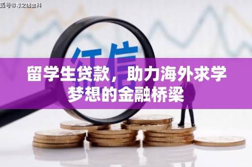 清镇留学生贷款，助力海外求学梦想的金融桥梁