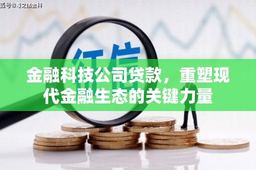 清镇金融科技公司贷款，重塑现代金融生态的关键力量