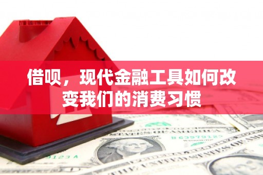 清镇借呗，现代金融工具如何改变我们的消费习惯
