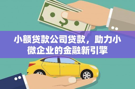 清镇小额贷款公司贷款，助力小微企业的金融新引擎