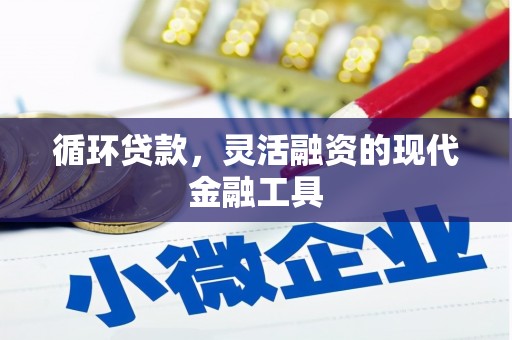 清镇循环贷款，灵活融资的现代金融工具
