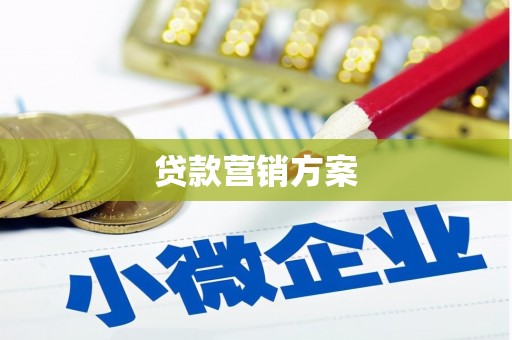 清镇贷款营销方案