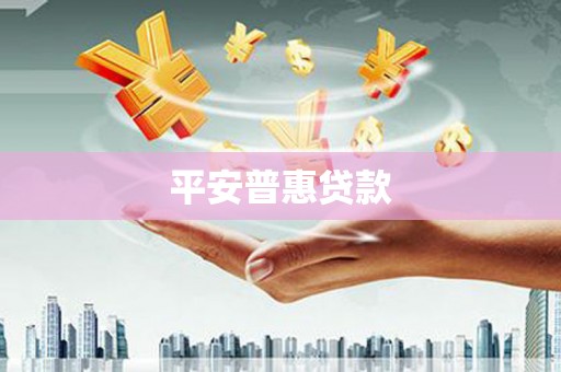 清镇平安普惠贷款