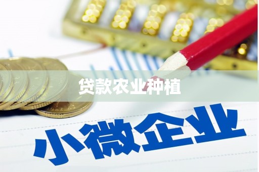 清镇贷款农业种植